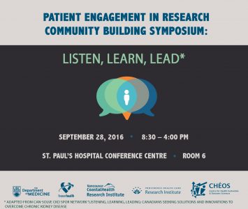 Patient Engagement in Research Community Building Symposium