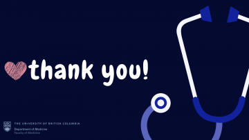 A Message from the Department Head and Associate Heads: Thank you!