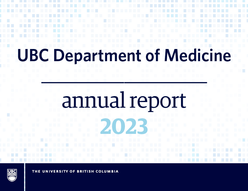 2023 UBC Department of Medicine Annual Report