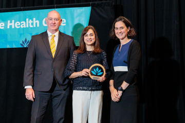 Dr. Nadia Khan (General Internal Medicine) receives Providence Health Care’s 2024 Research and Mission Award